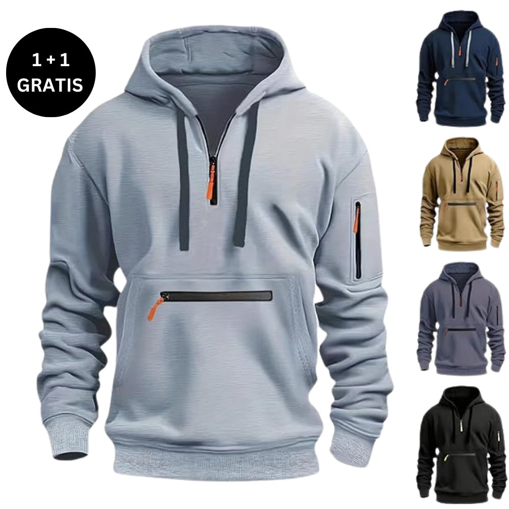 Fred - elegantere en comfortabele hoodie