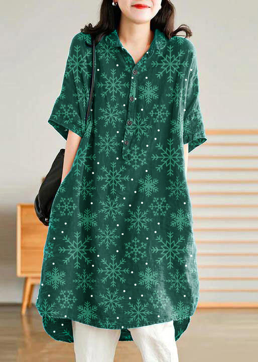 Linnen Shirtjurk voor Dames