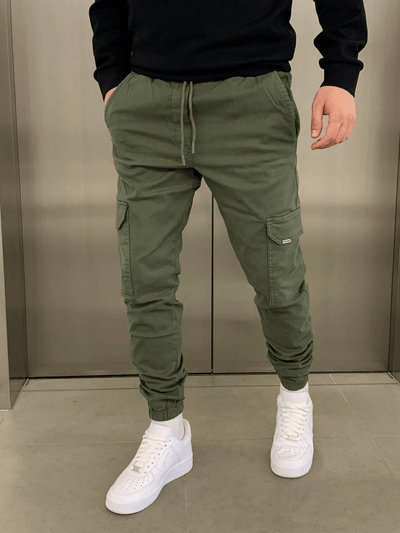 Verstelbare Heren Cargo Jogger Broek