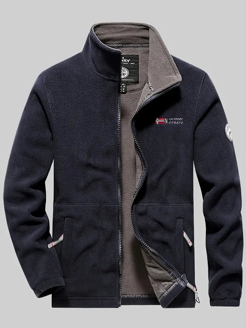 Casual fleece voor heren