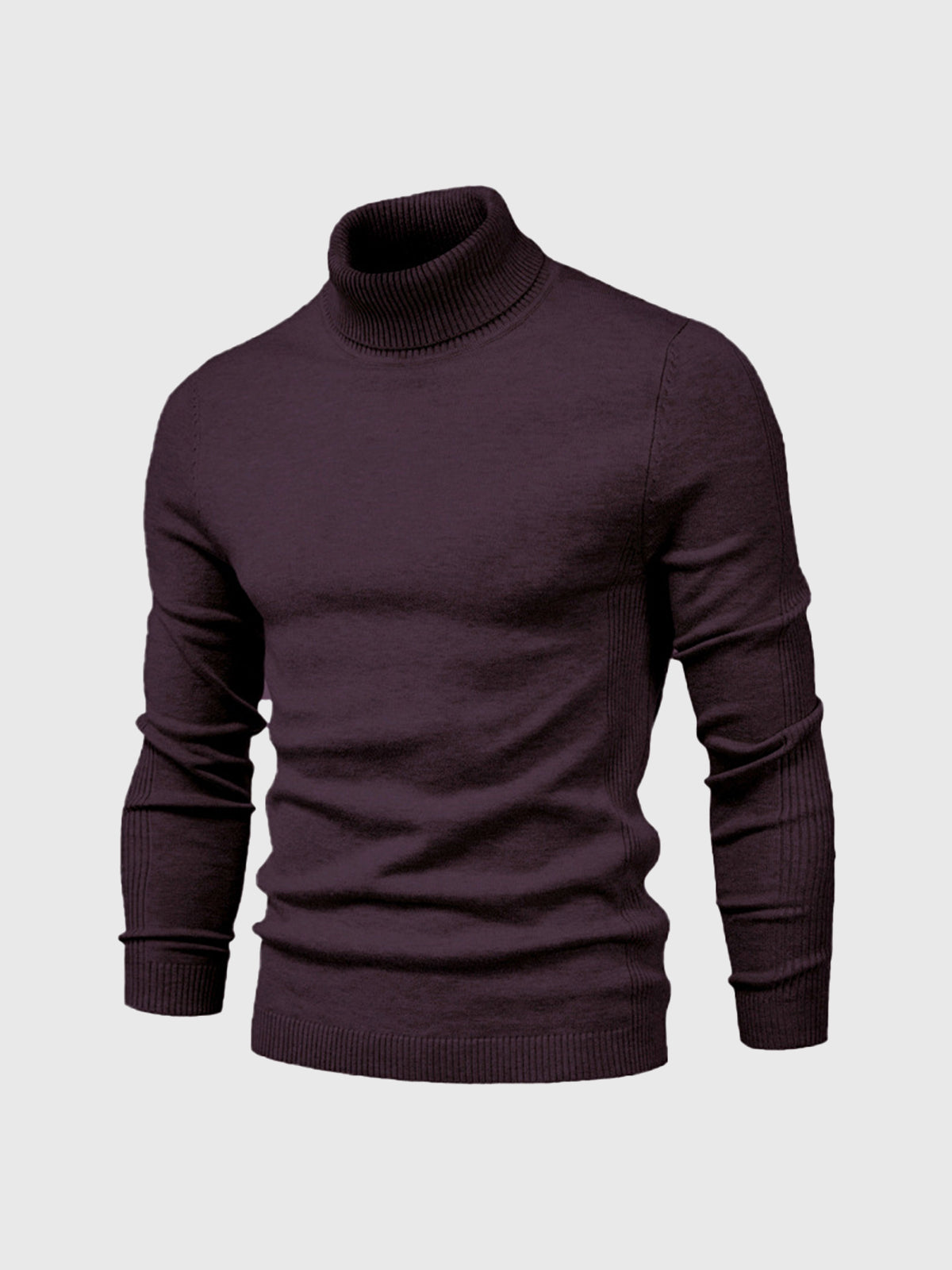 Wollen Rollkragenpullover für Herren