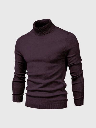 Wollen Rollkragenpullover für Herren