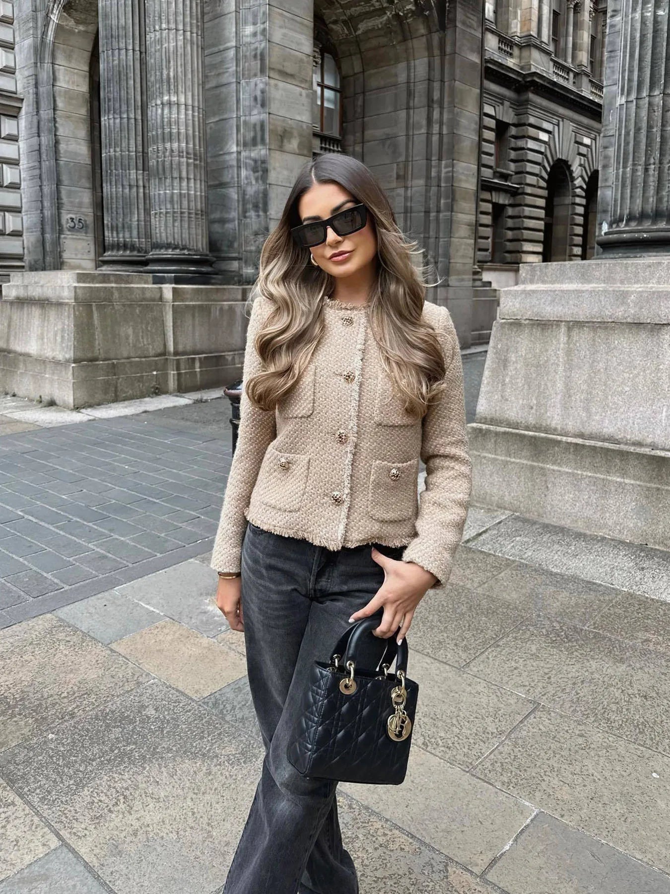 Casual Buttoned Jacket for Women