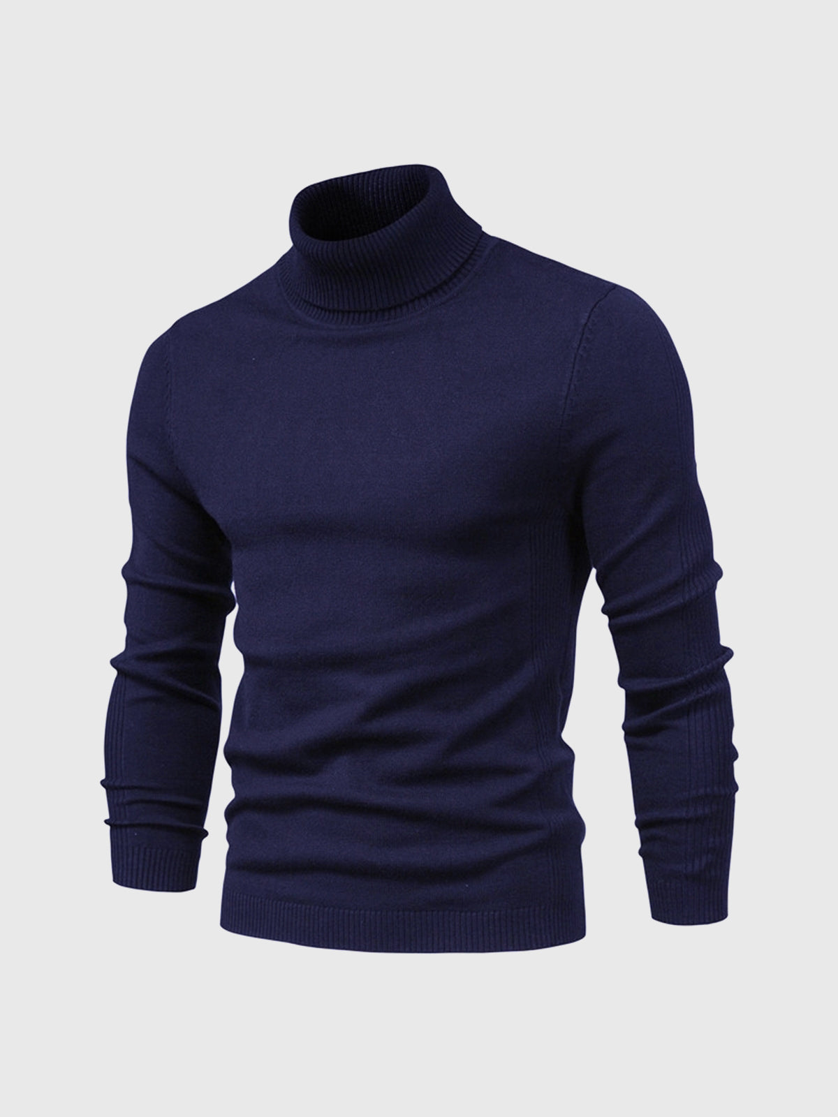 Wollen Rollkragenpullover für Herren