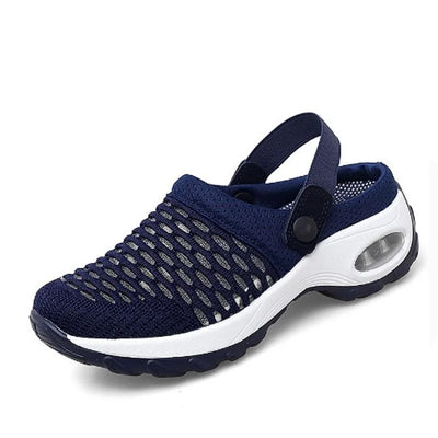 Mesh Slip-On Sandalen voor Dames