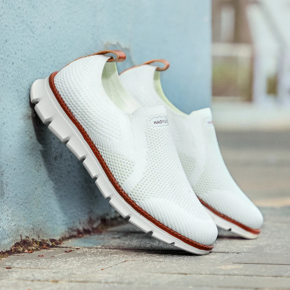 Ademende Slip-on Sportschoenen voor Heren
