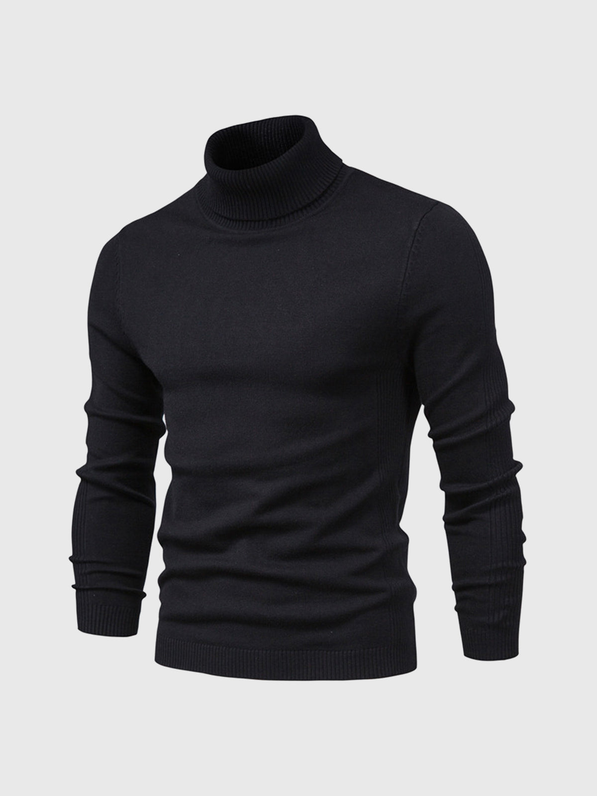 Wollen Rollkragenpullover für Herren