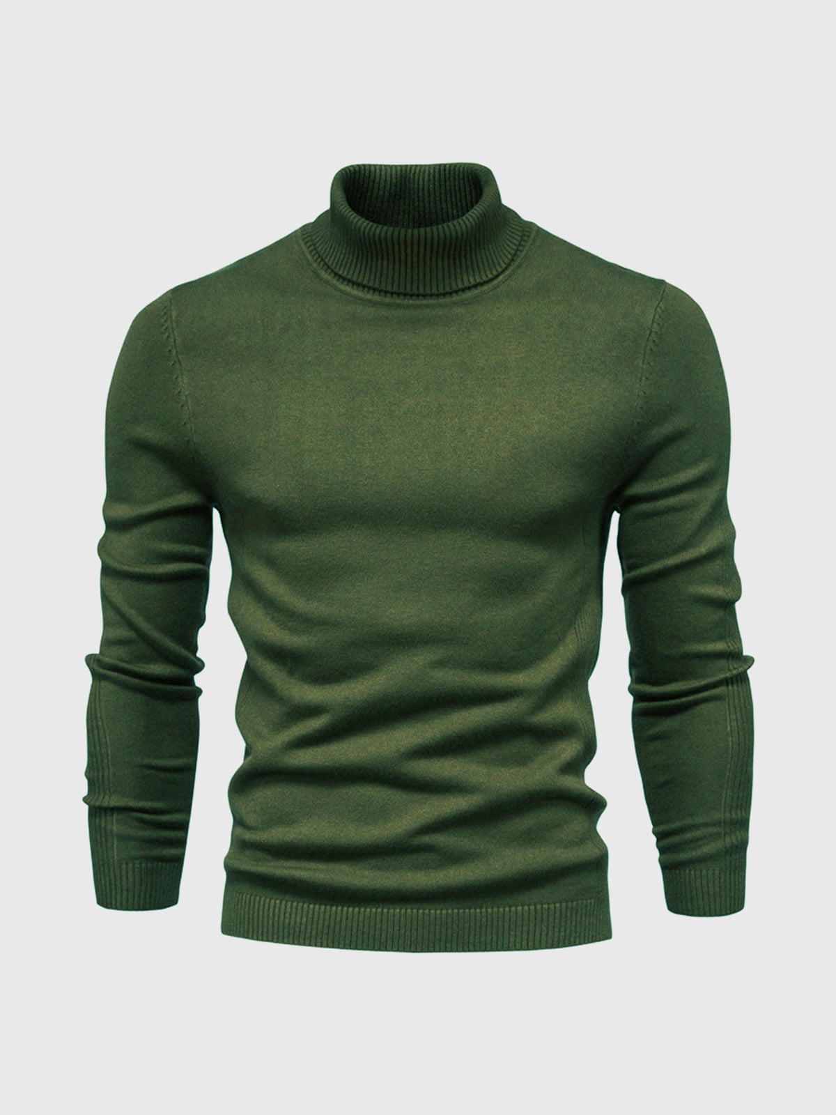 Wollen Rollkragenpullover für Herren