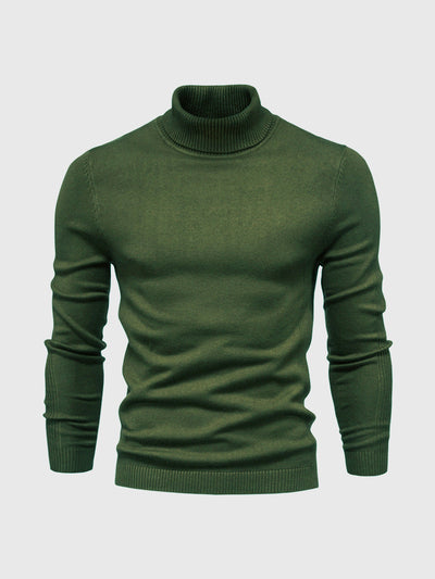 Wollen Rollkragenpullover für Herren
