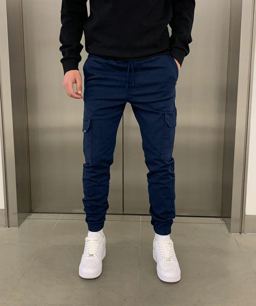 Verstelbare Heren Cargo Jogger Broek