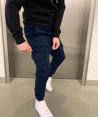 Verstelbare Heren Cargo Jogger Broek