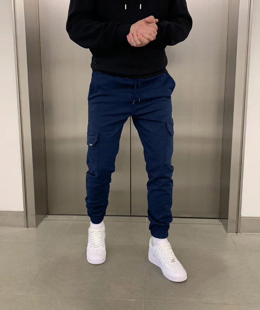 Verstelbare Heren Cargo Jogger Broek