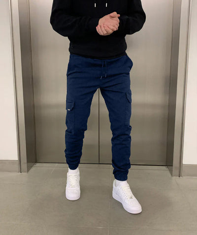 Verstelbare Heren Cargo Jogger Broek