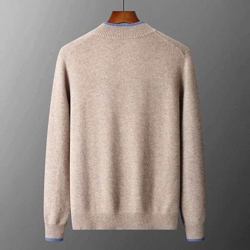Chique Gebreide Cardigan met Rits voor Heren