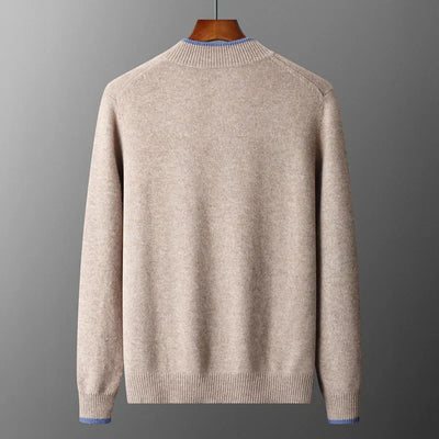 Chique Gebreide Cardigan met Rits voor Heren