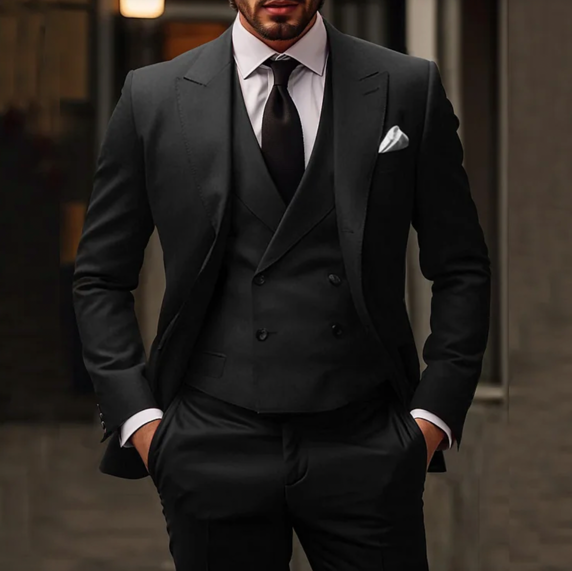 Elegante herenpakset