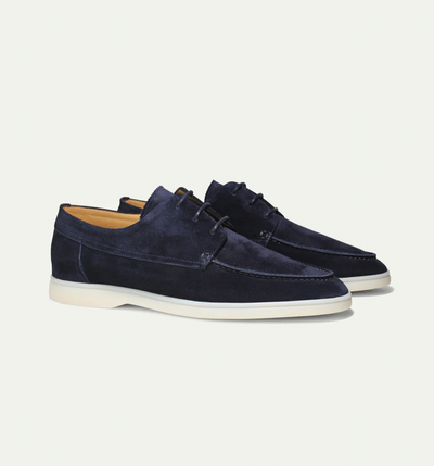 Casual Lederen Herenschoenen met Vetersluiting
