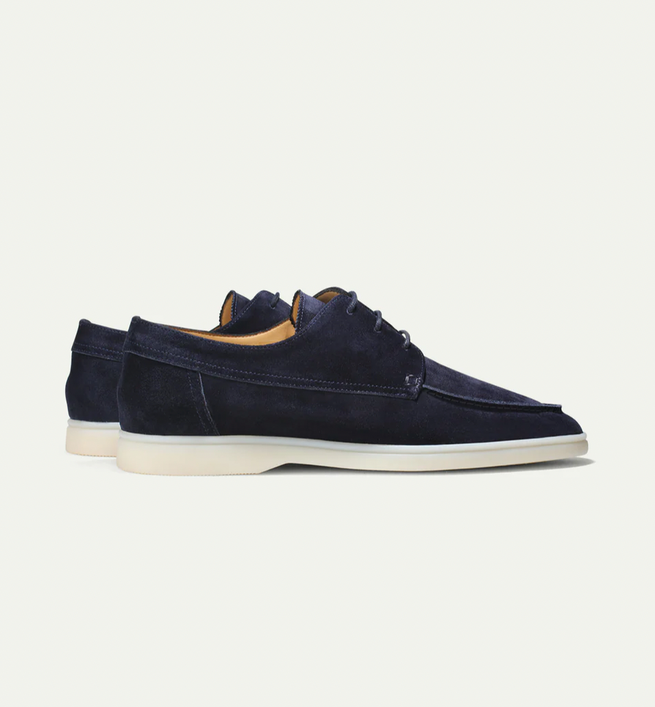 Casual Lederen Herenschoenen met Vetersluiting