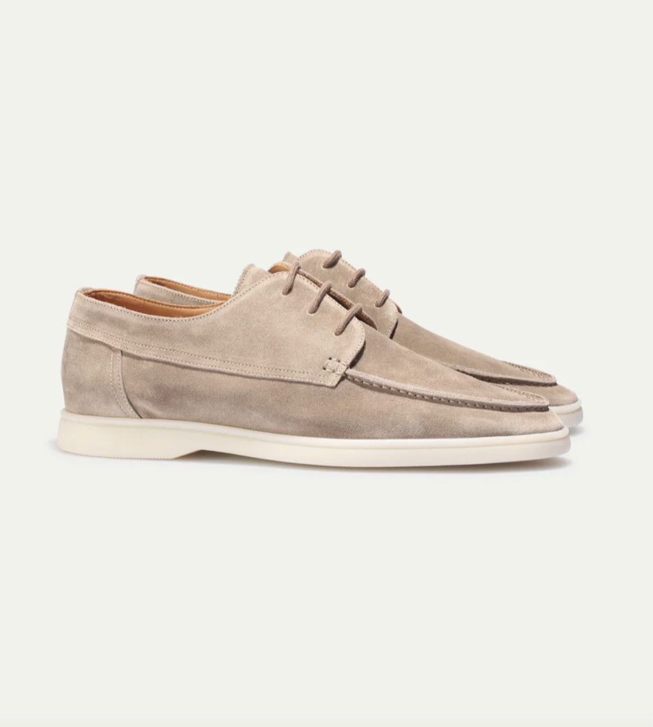 Casual Lederen Herenschoenen met Vetersluiting
