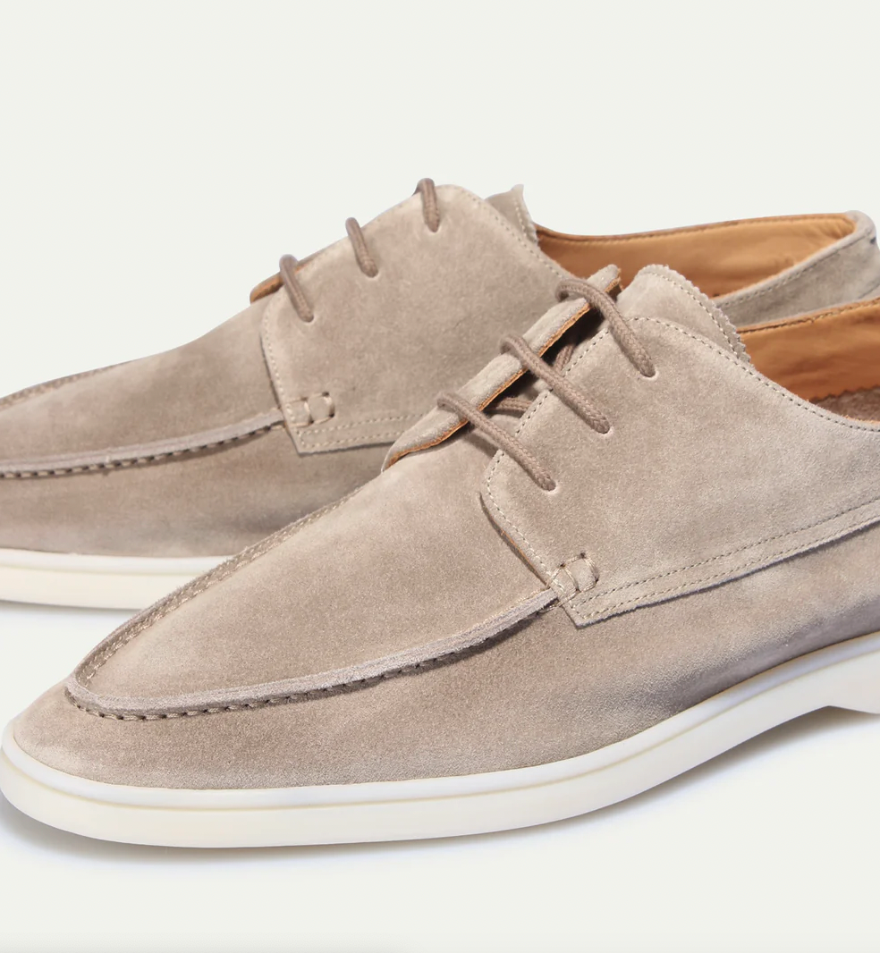 Casual Lederen Herenschoenen met Vetersluiting