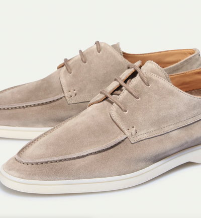 Casual Lederen Herenschoenen met Vetersluiting