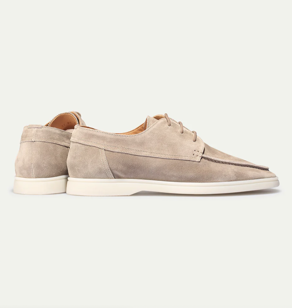 Casual Lederen Herenschoenen met Vetersluiting