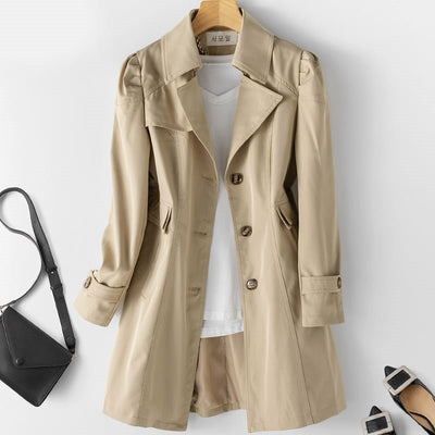 Trendy Trenchcoat voor Dames