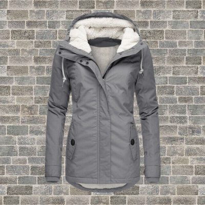 Warme Dames Winterjas met Capuchon – Perfect voor Herfst & Kou
