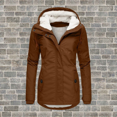 Warme Dames Winterjas met Capuchon – Perfect voor Herfst & Kou