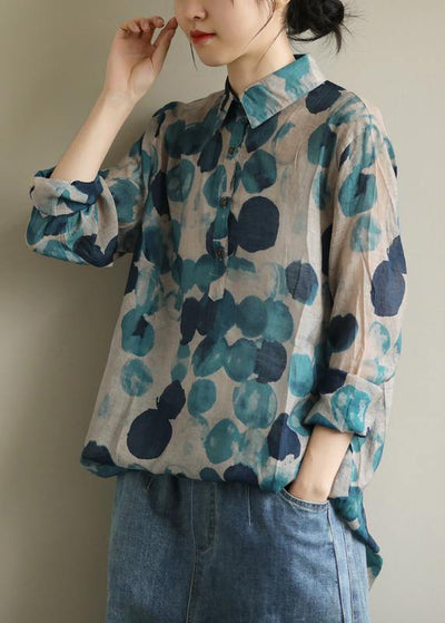Artistieke Blouse met Lange Mouwen voor Dames