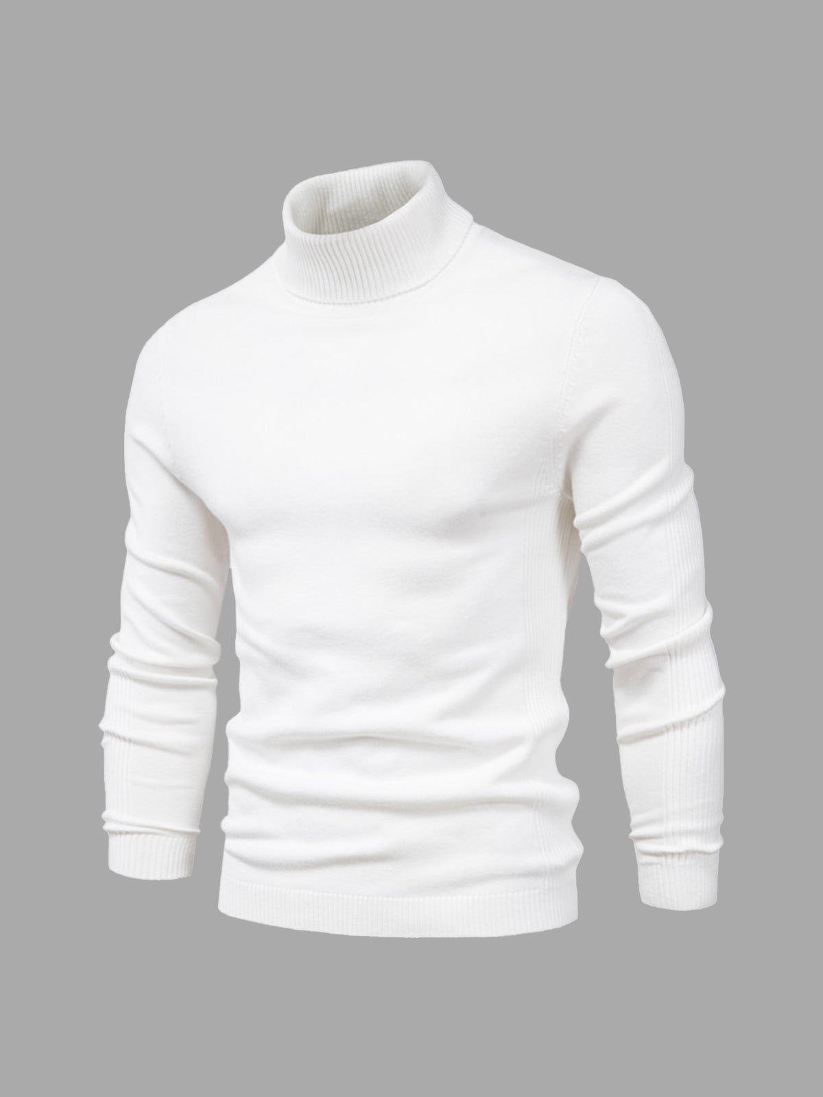 Wollen Rollkragenpullover für Herren