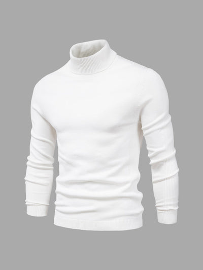 Wollen Rollkragenpullover für Herren
