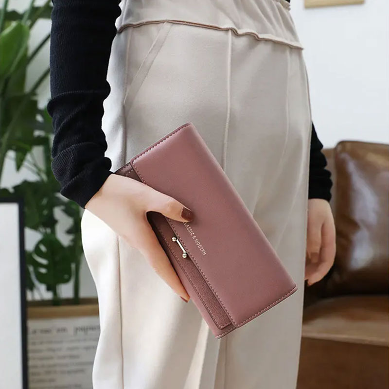 Elegante Lange Portemonnee voor Dames