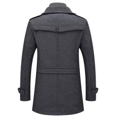 Wollen Mantel voor Heren