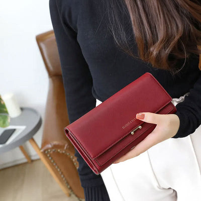 Elegante Lange Portemonnee voor Dames