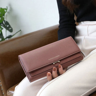 Elegante Lange Portemonnee voor Dames