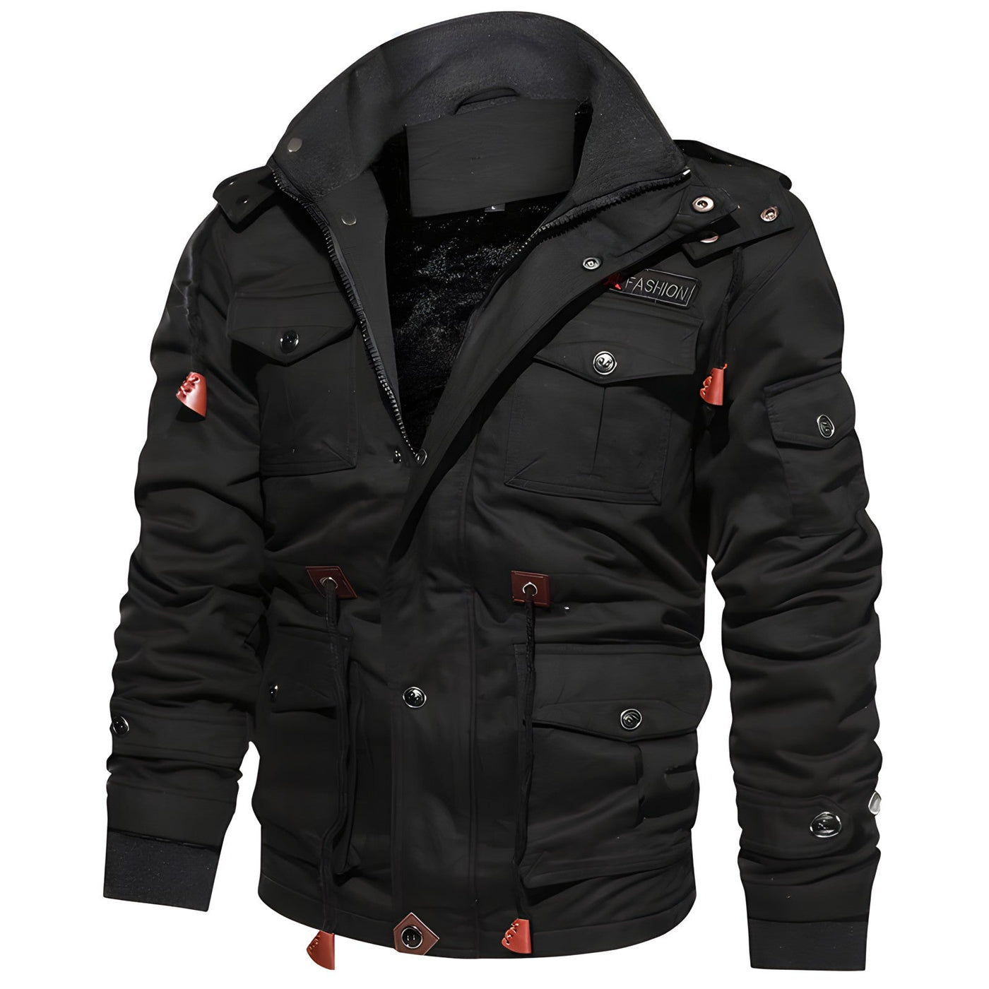 Katoenen Militaire Jas voor Heren