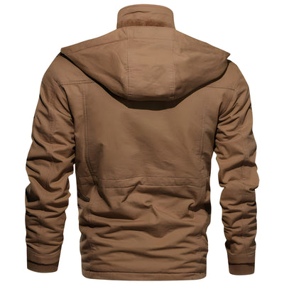 Katoenen Militaire Jas voor Heren