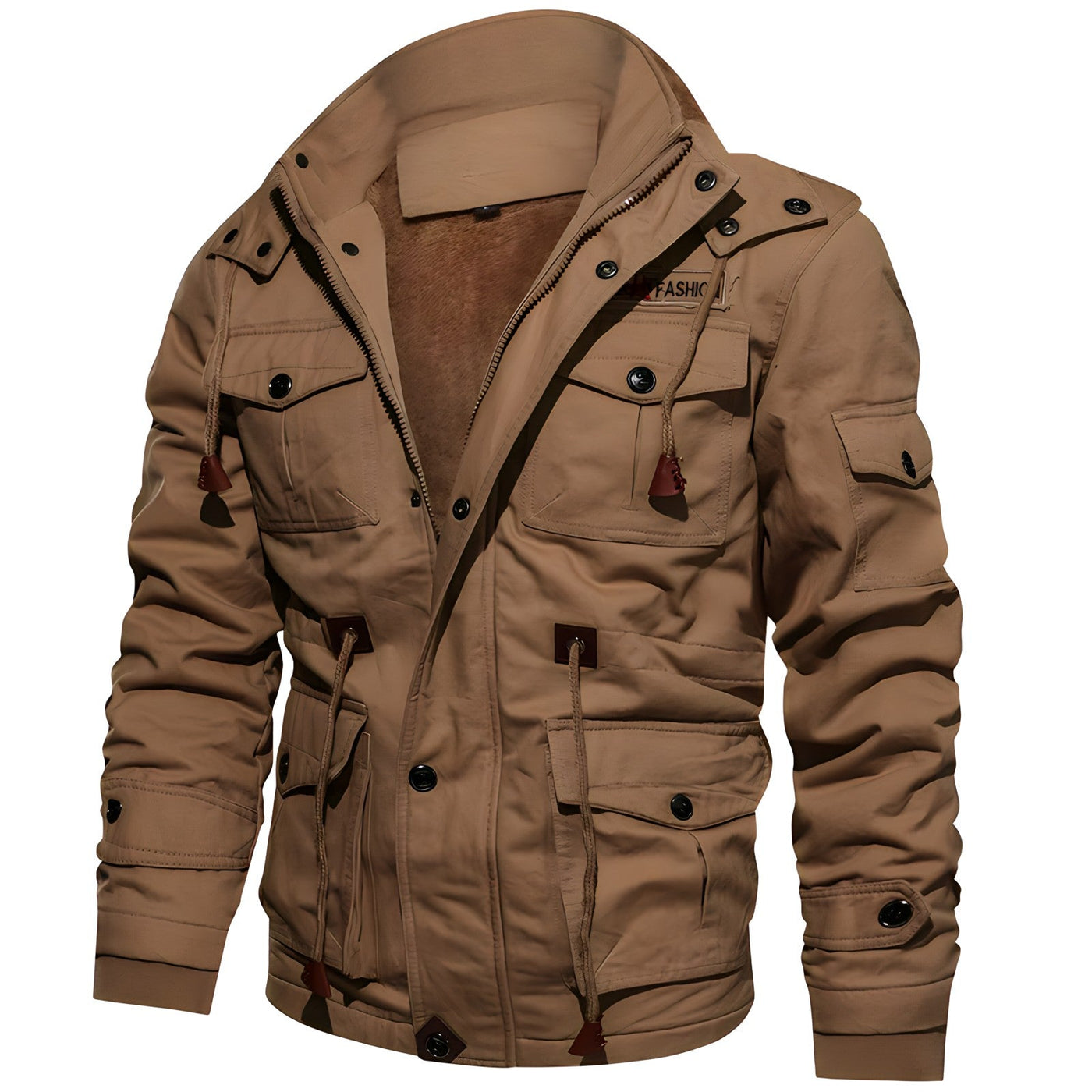 Katoenen Militaire Jas voor Heren