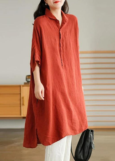 Linnen Shirtjurk voor Dames