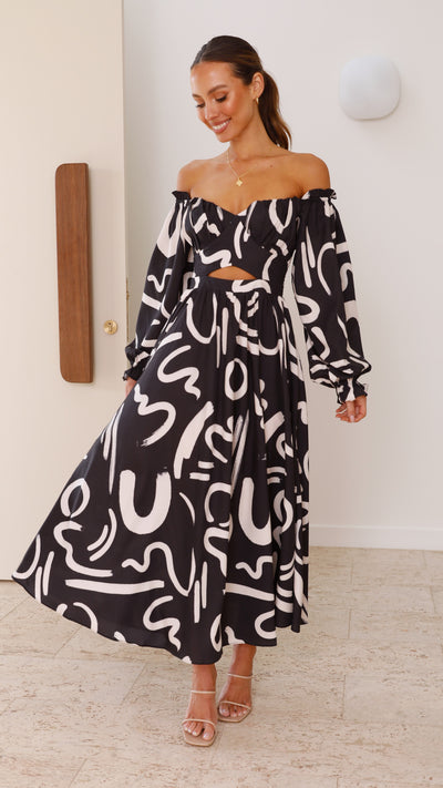 Linnen Maxi Jurk voor Dames