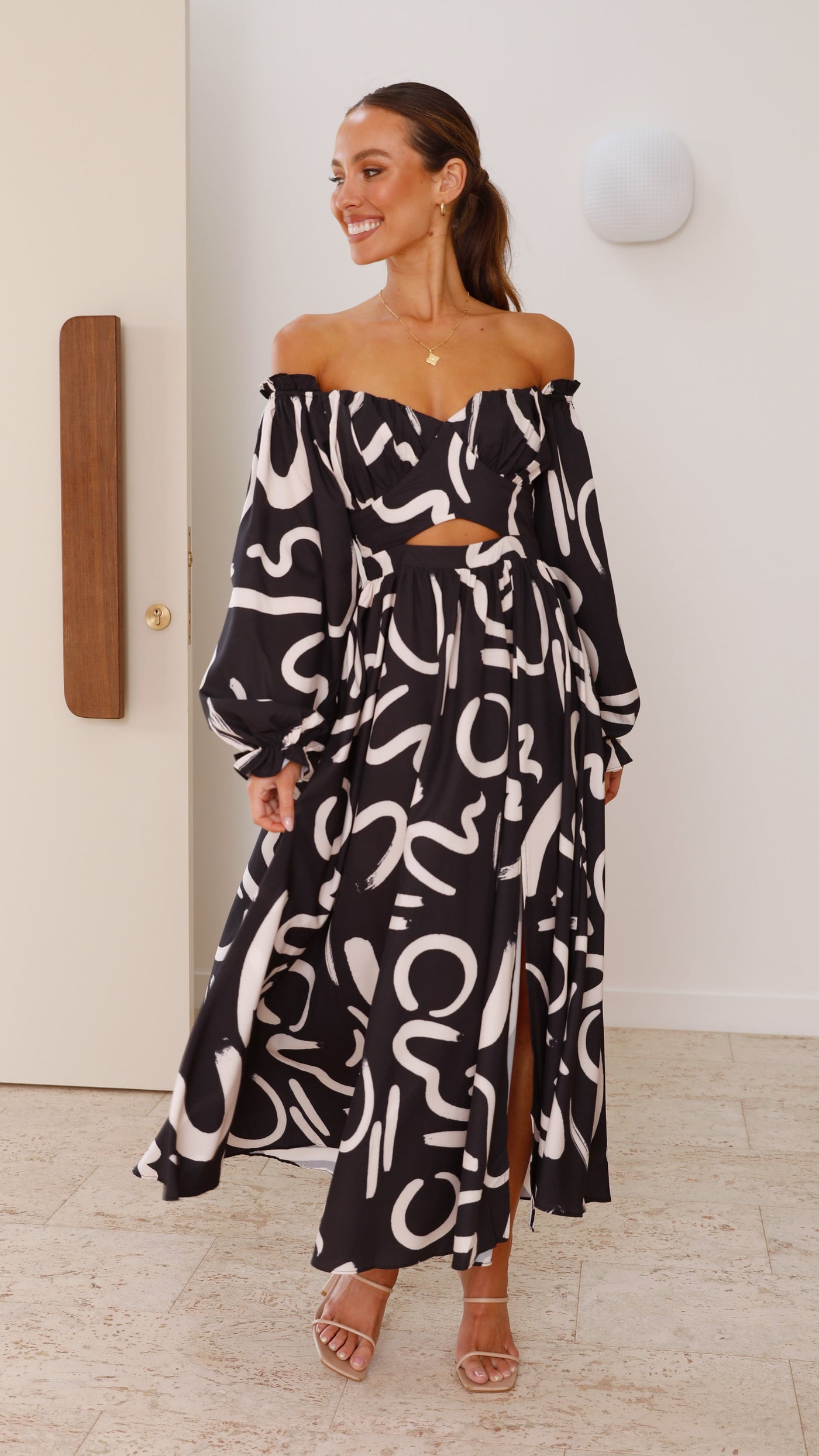 Linnen Maxi Jurk voor Dames