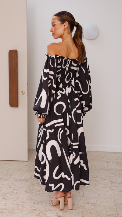 Linnen Maxi Jurk voor Dames