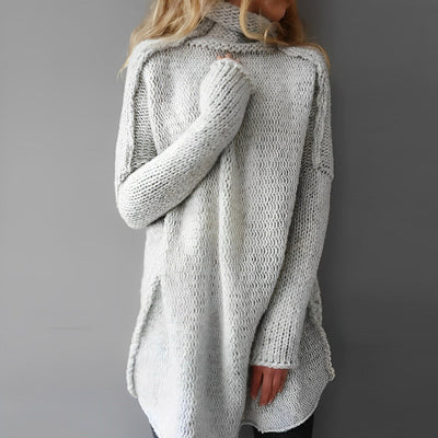 Casual Turtleneck Sweater for Women