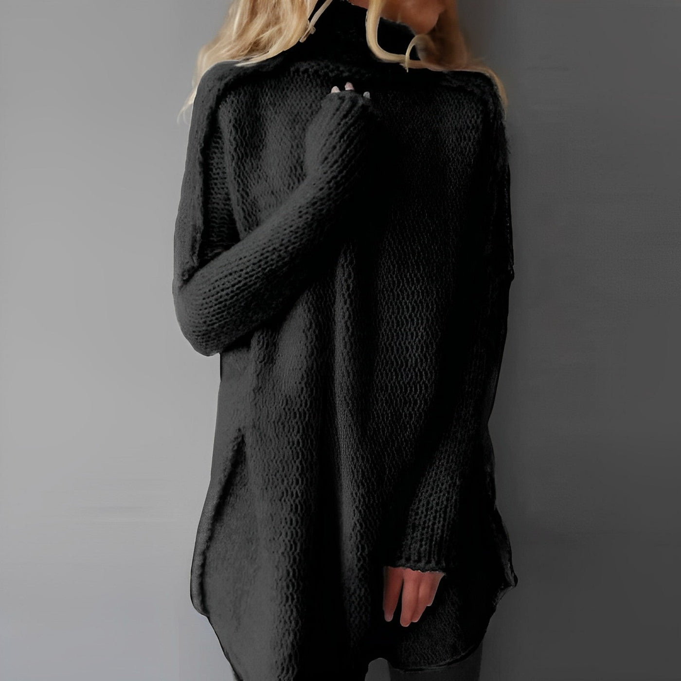 Casual Turtleneck Sweater for Women