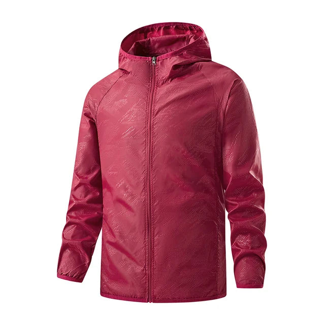 Louis-plain softshell heren waterdichte ademende jas met capuchon