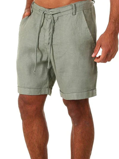 Kalio - Korte linnen shorts voor heren
