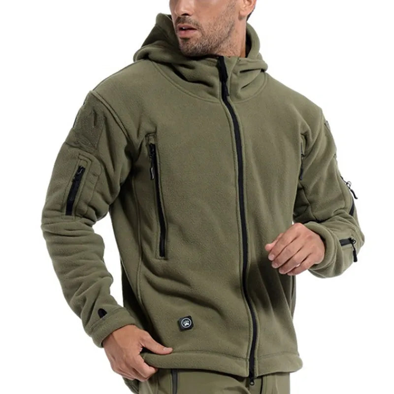 Heren hoodie met capuchon voor buitenactiviteiten