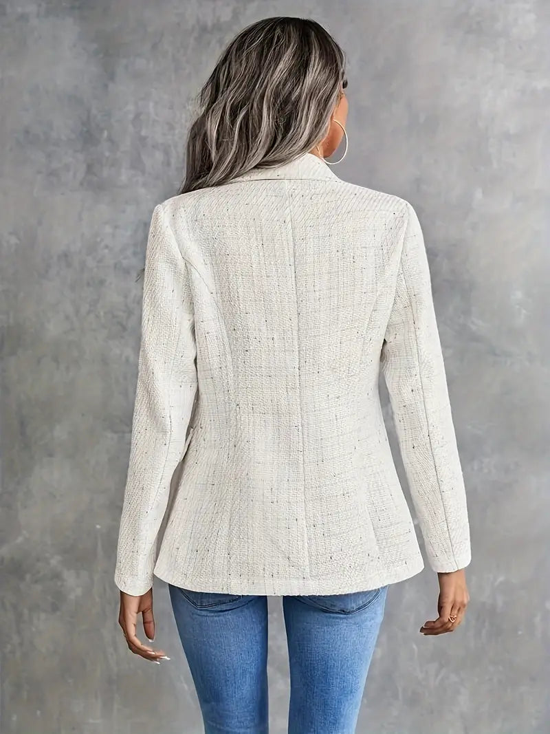 Elegante dames blazer in tweed