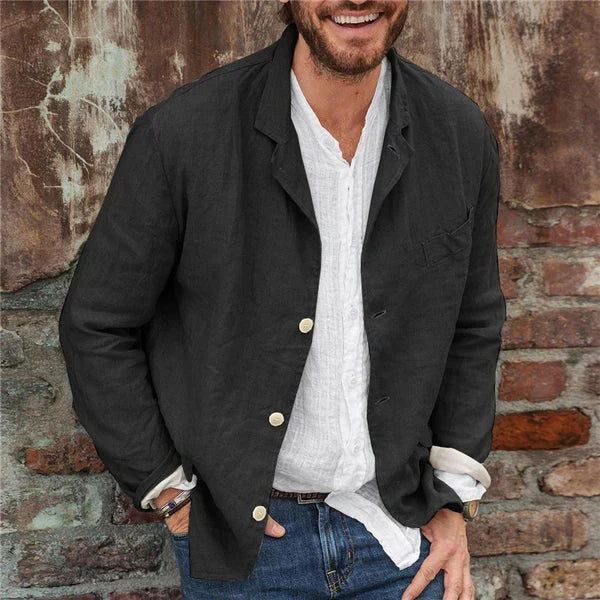 Casual Katoenen Blazer voor Heren